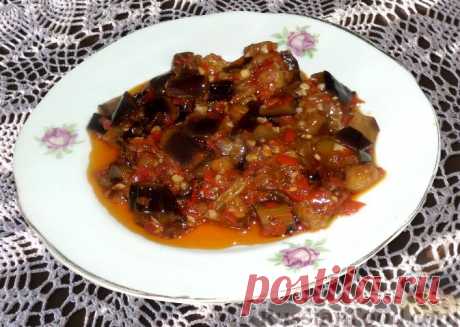 Рецепт: Острые баклажаны &quot;Кобра&quot; (в мультиварке) на RussianFood.com