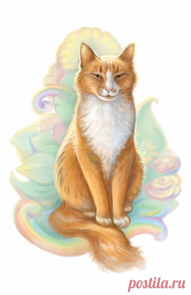 Pet portrait commissions personalized gift cat dog colored | Etsy
