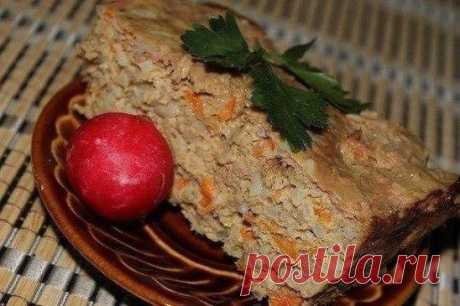 МЯСНАЯ ЗАПЕКАНКА КАК В ДЕТСКОМ САДУ