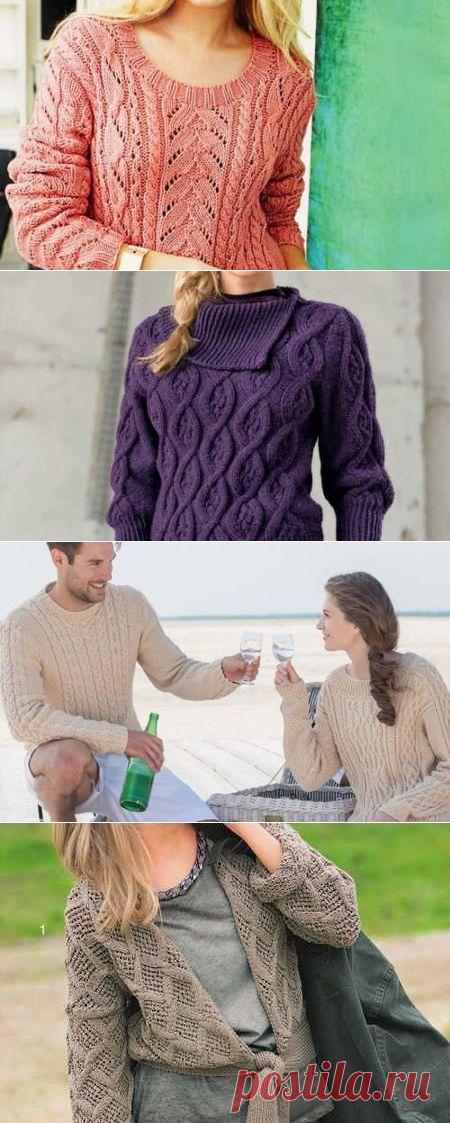 Вязание спицами узоры | Ажурные узоры