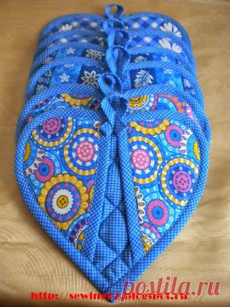 Шить,пошивать да добра наживать!: СП &quot;Прихватушки&quot;. 2 этап. Пошив.