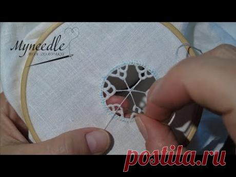 Danish embroidery./Ажурна вишивка.