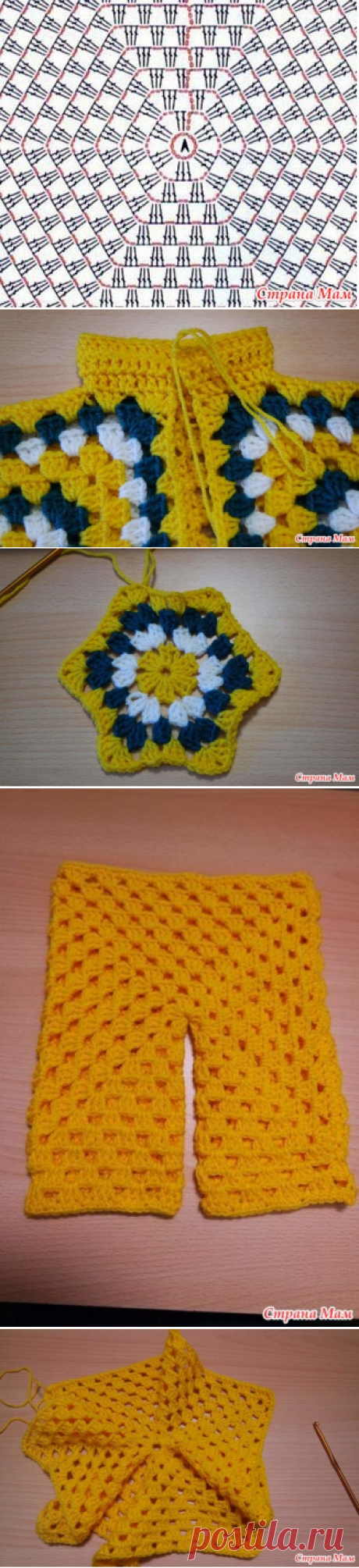 . простой костюмчик для малыша мк и видео урок - Все в ажуре... (вязание крючком) - Страна Мам