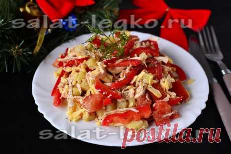 Салат "Коко Шанель", рецепт