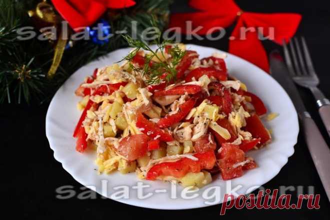 Салат "Коко Шанель", рецепт