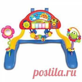 Купить Развивающий центр Kiddieland Гимнастический пластик (от 6 мес) [kid 037960]  / Интернет-магазин "Vseinet.ru"
Увлекательный игровой музыкальный гимнастический центр не даст вашему ребенку скучать. Игрушки, музыкальные клавиши, подвески, зеркальце, множество кнопочек и звуков заинтересуют любого ребенка. Можно установить в двух положения. Малыш может, как сидеть, так и лежать.