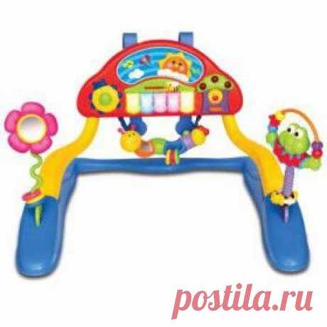 Купить Развивающий центр Kiddieland Гимнастический пластик (от 6 мес) [kid 037960]  / Интернет-магазин &quot;Vseinet.ru&quot;
Увлекательный игровой музыкальный гимнастический центр не даст вашему ребенку скучать. Игрушки, музыкальные клавиши, подвески, зеркальце, множество кнопочек и звуков заинтересуют любого ребенка. Можно установить в двух положения. Малыш может, как сидеть, так и лежать.