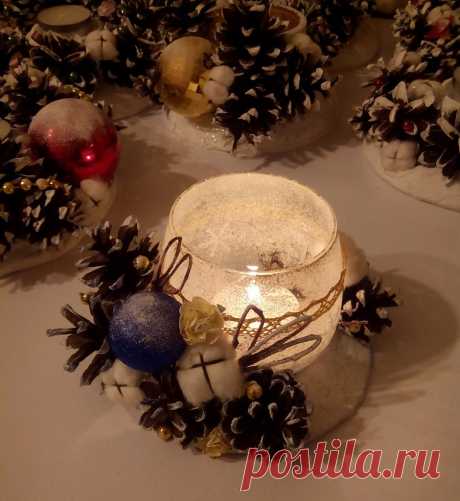 Preparation for the New Year. Candlesticks. – MaLenaDolls