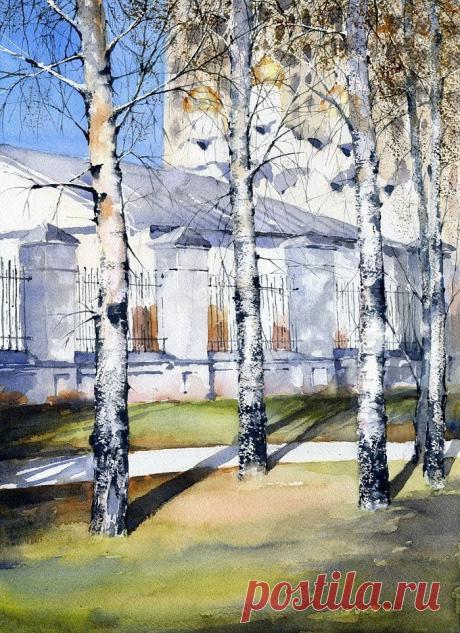 (+2) Акварель Владимира Тупоршина