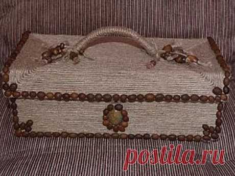 Мастерим короб для рукоделия - Ярмарка Мастеров - ручная работа, handmade