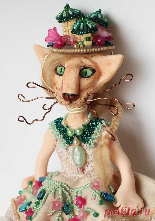 Кукла "Маркиза" | biser.info - всё о бисере и бисерном творчестве