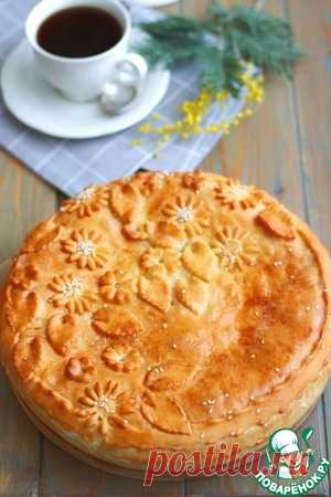 Пирог с рыбой, луком и яйцом – кулинарный рецепт