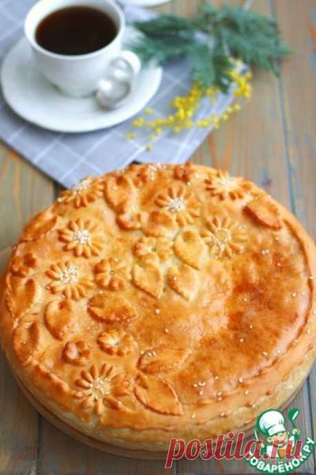 Пирог с рыбой, луком и яйцом – кулинарный рецепт