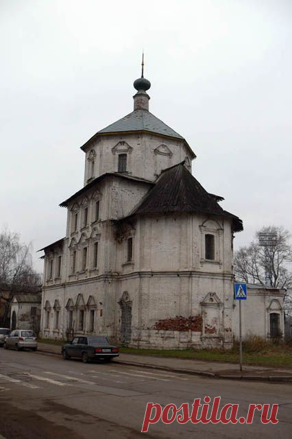 Церковь Бориса и Глеба  1760 г.  Местонахождение - Тверь   |    Pinterest