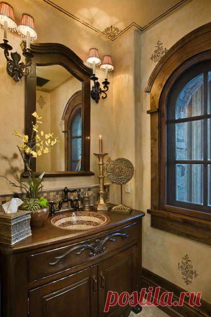 Homey Transitional Bathroom by Jerry Locati