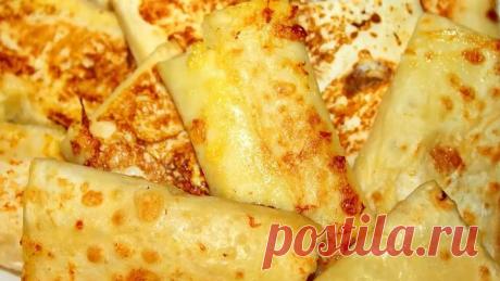 Конвертики из лаваша с творожной начинкой!Сколько не приготовь, всегда мало