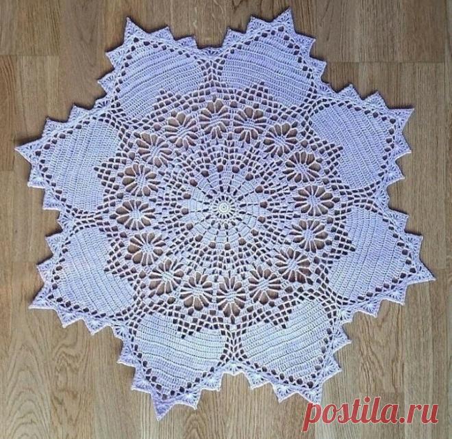 Создать праздничное настроение помогут снежинки - салфетки крючком. | Вязаный Смак | Яндекс Дзен