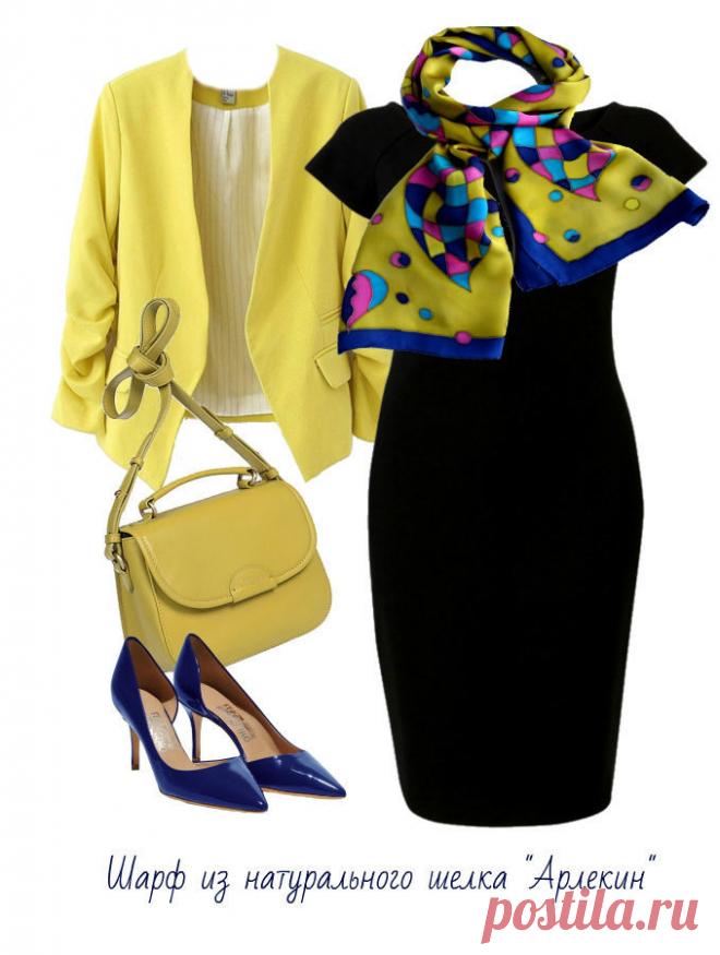 Батик шарф Арлекин – купить в интернет-магазине на Ярмарке Мастеров с доставкой - 5K2NZRU | Архангельск