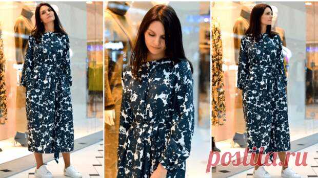 Платье без выкройки не хуже, чем из магазина - Сам себе мастер - медиаплатформа МирТесен Элегантное платье с длинным рукавом можно пошить самостоятельно. При этом можно выбрать не только ткань и расцветку, но и поэкспериментировать с деталями. Реглан, широкий манжет, обеспечивающий пышность рукава, потайные карманы, нужная длина,— и все это при полном отсутствии выкройки. Основой для