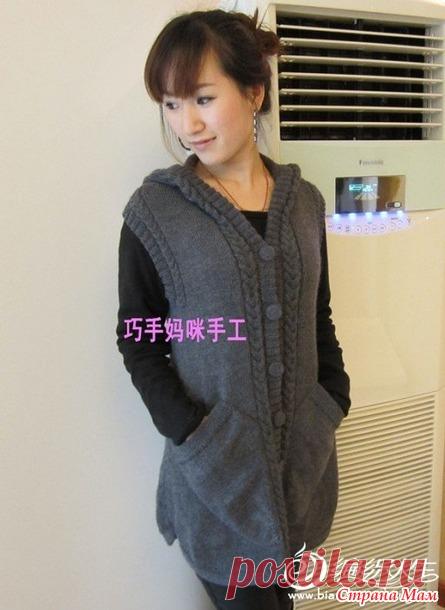 . Модели для вдохновения. Жилеты для женщин - Вязание - Страна Мам