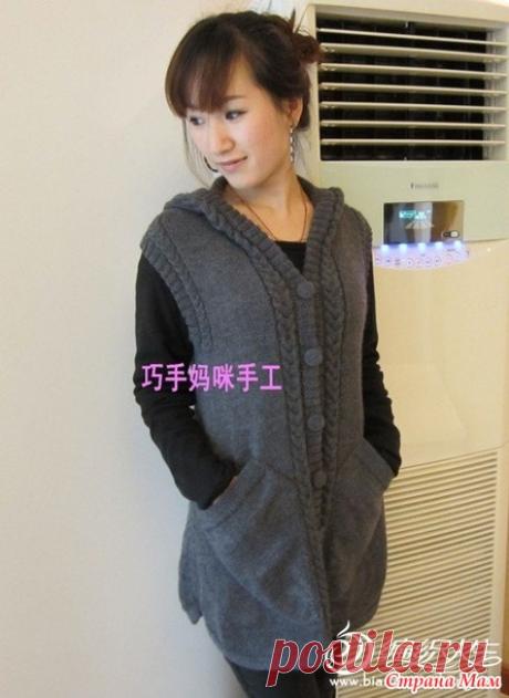 . Модели для вдохновения. Жилеты для женщин - Вязание - Страна Мам