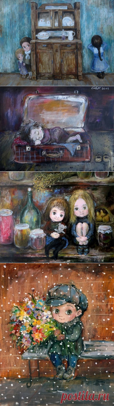 Художник Нино Чакветадзе (Nino Chakvetadze). Картины