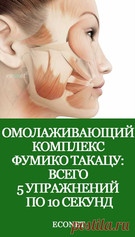 Омолаживающий комплекс Фумико Такацу: всего 5 упражнений по 10 секунд
Фумико Такацу – известная во всем мире японка, которая разработала специальные упражнения для лица, которые помогают выглядеть намного моложе, сделать внешность более яркой и привлекательной. Этот комплекс называют здоровой альтернативой пластическим операциям и инъекциям красоты.