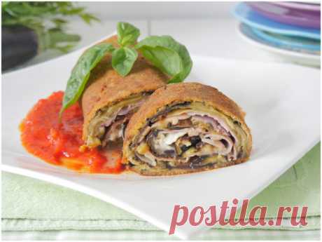 » Rotolo di melanzane - Ricetta Rotolo di melanzane di Misya