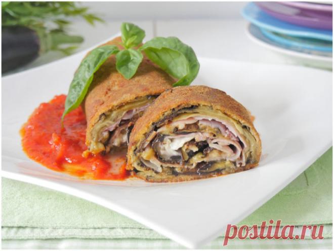 » Rotolo di melanzane - Ricetta Rotolo di melanzane di Misya