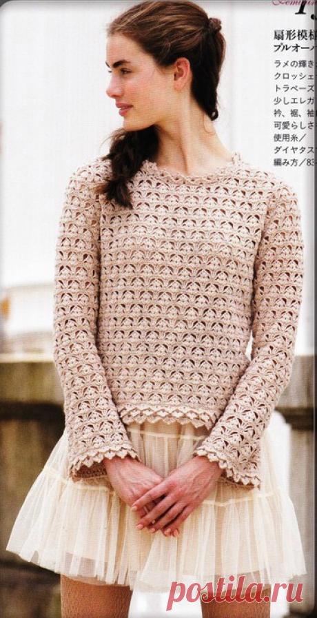 crochet un pull - La Grenouille Tricote