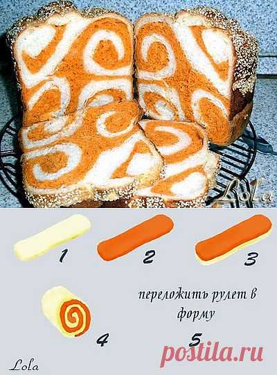 Кулинарная страничка: Хлеб "Рыжая завитушка"