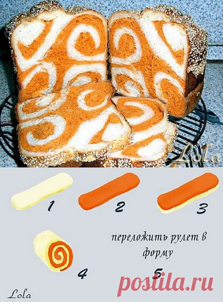 Кулинарная страничка: Хлеб &quot;Рыжая завитушка&quot;