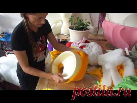 Как я делаю лапы ростовым куклам часть 2. Кругленькие носы