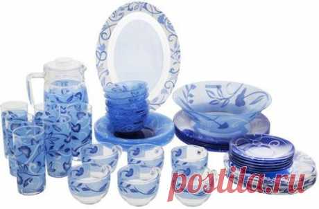 В наличии за 54490 тг. Сервиз столовый Luminarc Plenitude Blue D7349 [71 предмет] купить со скидкой и доставкой в Алматы, Актау, Астана, Атырау и по Казахстану