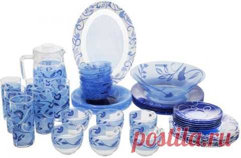 В наличии за 54490 тг. Сервиз столовый Luminarc Plenitude Blue D7349 [71 предмет] купить со скидкой и доставкой в Алматы, Актау, Астана, Атырау и по Казахстану