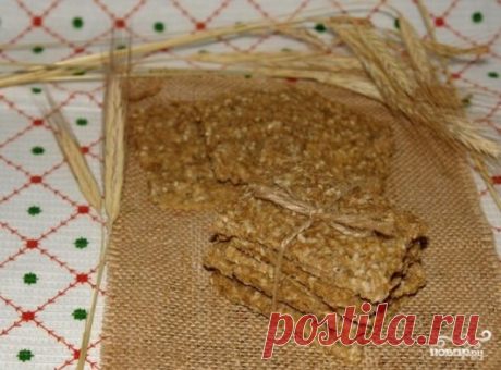 Хлебцы из отрубей - пошаговый рецепт с фото на Повар.ру