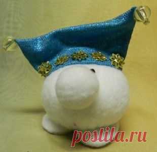 Забавные Снежки из флиса.
