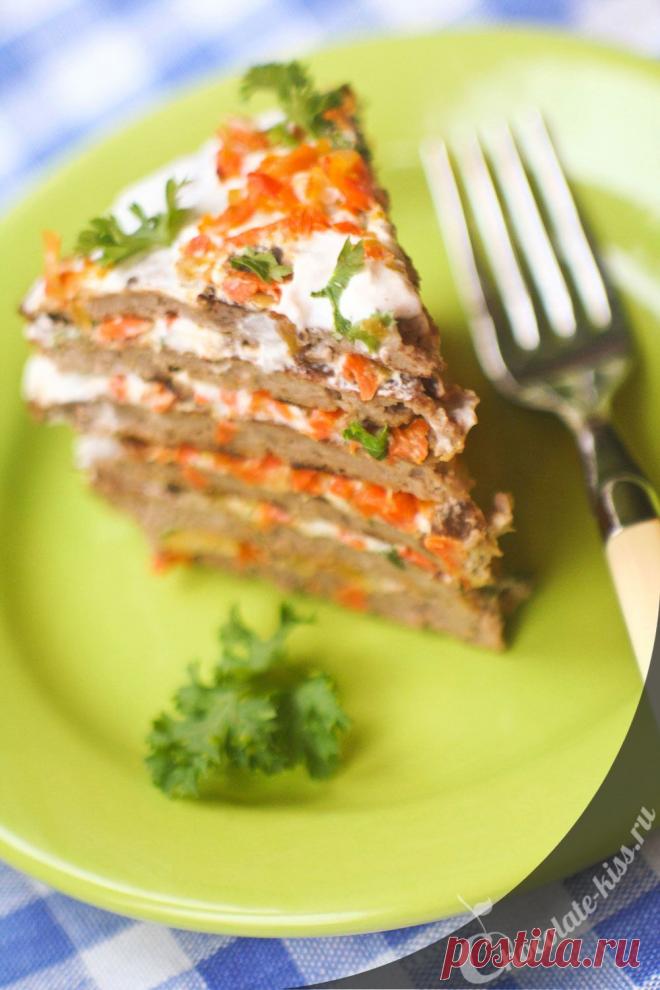 Рецепт печеночного торта