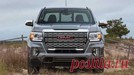 Пикап  GMC Canyon после рестайлинга
