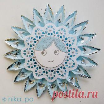 Мастер-классы: Как сделать объемные снежинки из бумаги — Делаем Руками
