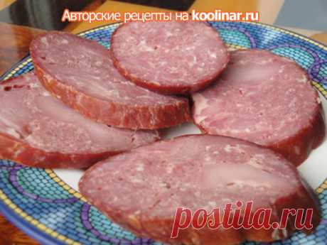 Колбаса &quot;Говяжья-Куриная&quot;.