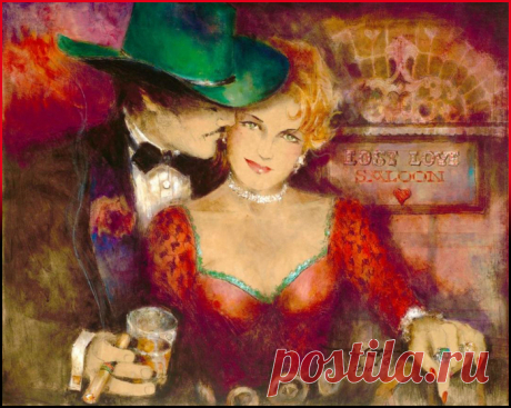 Не нужно спорить с женщиной ретиво! Художник О Рэй Маккарти (Ray MCCARTY)