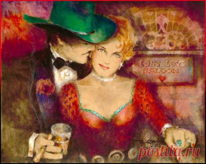 Не нужно спорить с женщиной ретиво! Художник О Рэй Маккарти (Ray MCCARTY)