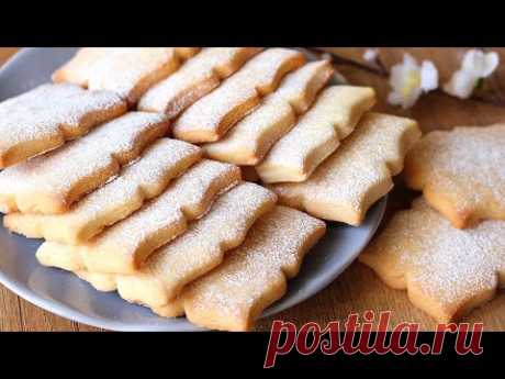 ТАК ПРОСТО! " ТОПЛЁНОЕ МОЛОКО"🐄 Домашнее ПЕЧЕНЬЕ. ПЕСОЧНОЕ ПЕЧЕНЬЕ из ДЕТСТВА. ВЫПЕЧКА К ЧАЮ