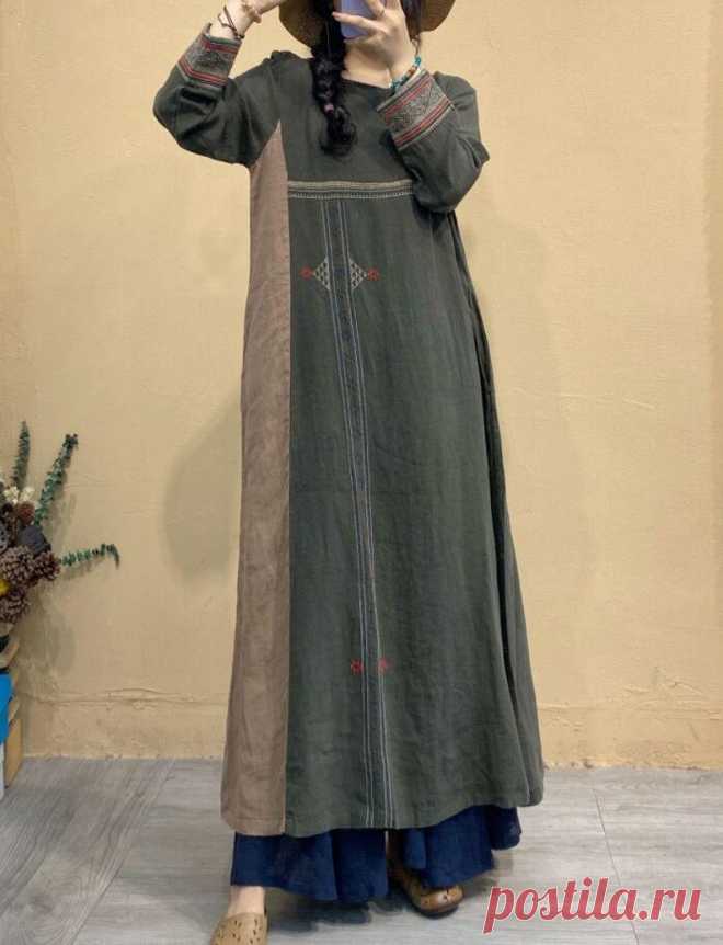 Women Linen summer dress Prom dress Gown cocktail Dress | Etsy