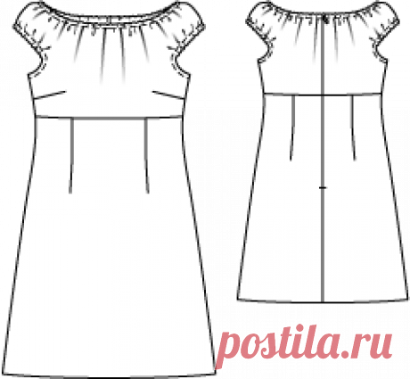 Платье - выкройка № 139 из журнала 5/2012 Burda – выкройки платьев на Burdastyle.ru