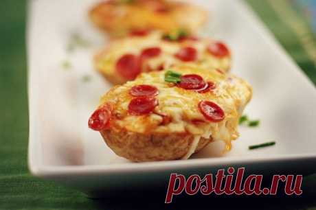 Картофельная пицца