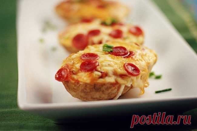 Картофельная пицца