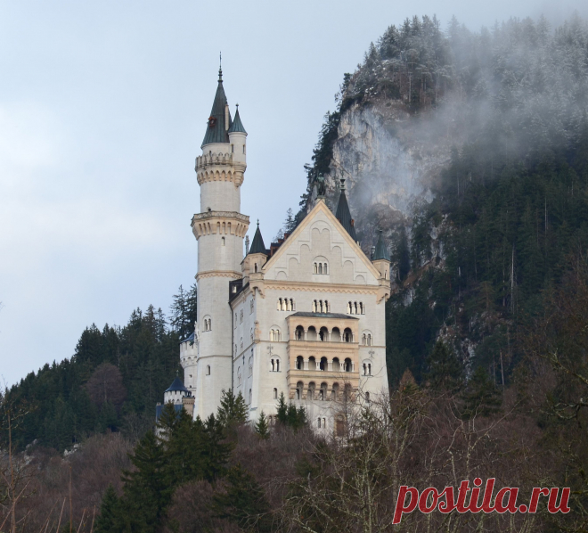 Замок короля Баварии Людовика II, Нойшванштайн (Neuschwanstein)