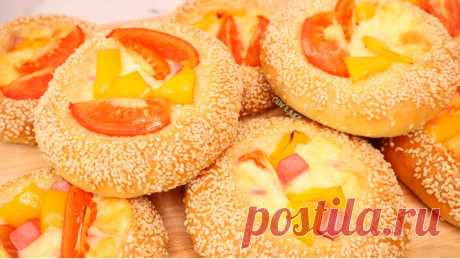Простые и оригинальные булочки с начинкой (не пицца и не ватрушки)